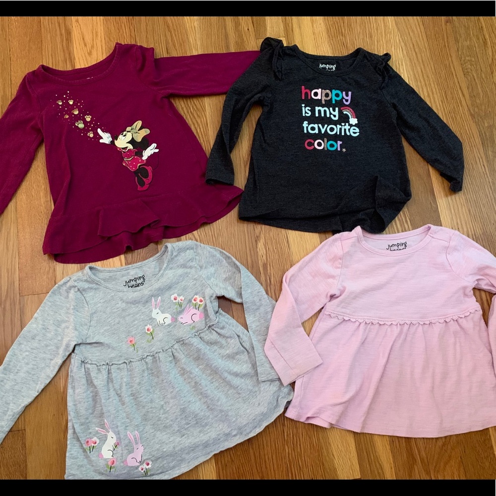 Bundle of long-sleeve tops
